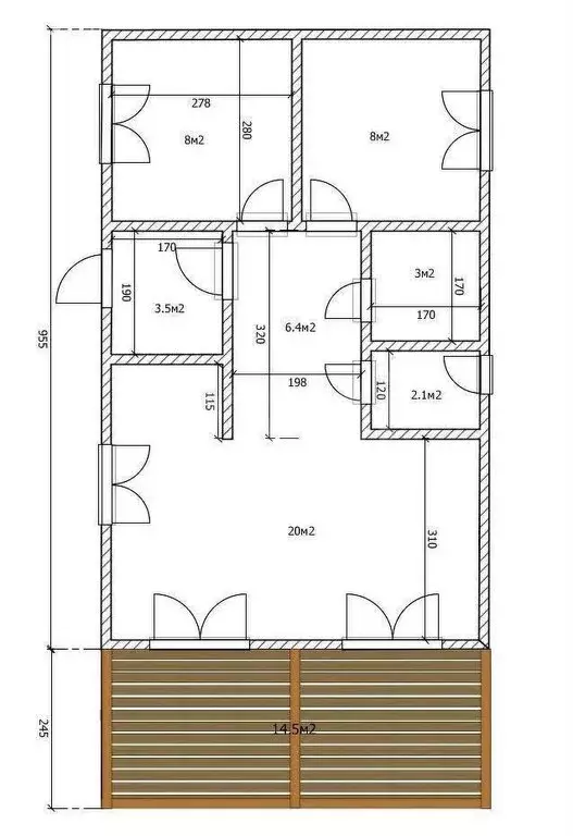 Дом в Новолуговской сельсовет, СНТ Крутиха, 56-я улица (72 м) - Фото 1