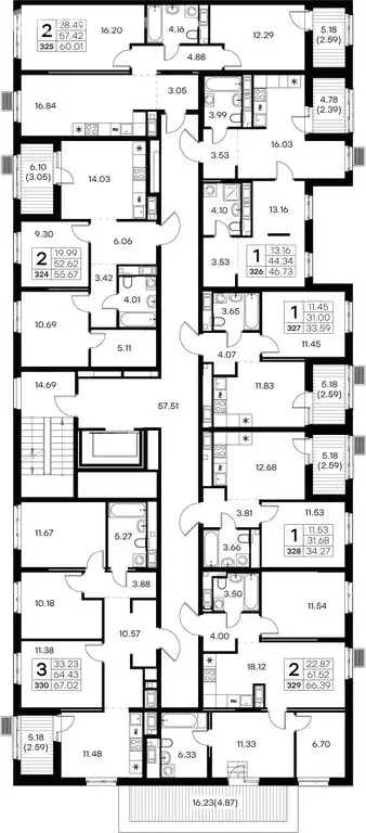 1-комнатная квартира: Санкт-Петербург, улица Шкапина, 15 (48.2 м) - Фото 1