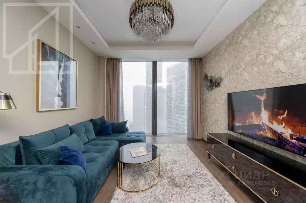 2-к кв. Москва 1-й Красногвардейский проезд, 22с1 (65.0 м) - Фото 2