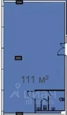 Торговая площадь в Москва ул. Нижние Мневники, 37Ас3 (111 м) - Фото 1