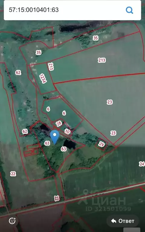 Участок в Орловская область, Свердловский район, Котовское с/пос  ... - Фото 2