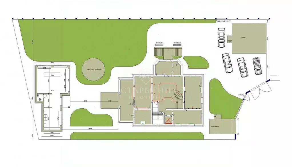 Коттедж в Москва д. Бачурино, пер. 2-й Тюляевский, 12А (1000 м) - Фото 2