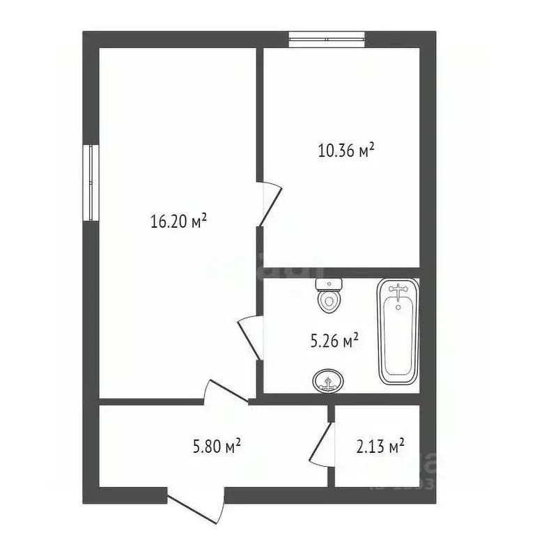 Дом в Тюменская область, Тюмень  (83 м) - Фото 2
