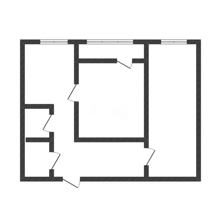 2-комнатная квартира: Курган, улица Пушкина, 24 (49 м) - Фото 1