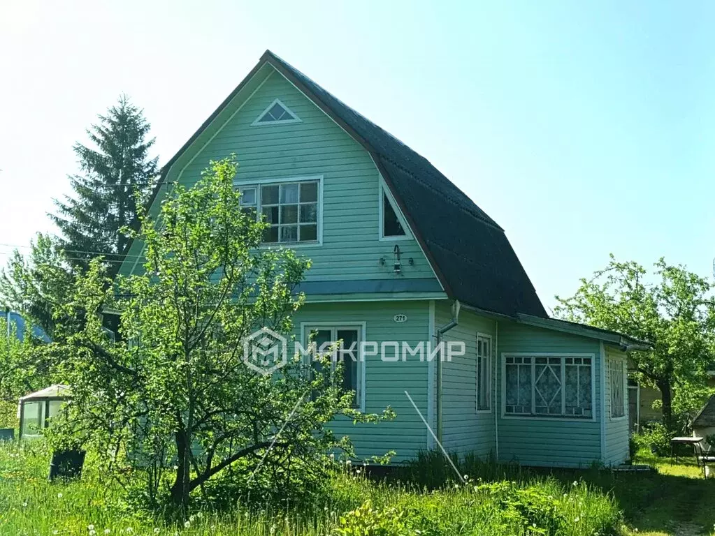 Дом в Кисельнинское сельское поселение, садоводческий массив Пупышево, ... - Фото 0