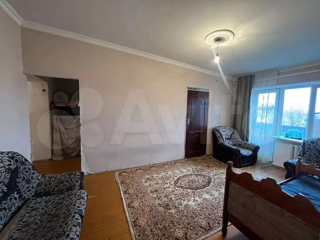 3-к. квартира, 60м, 5/5эт. - Фото 1