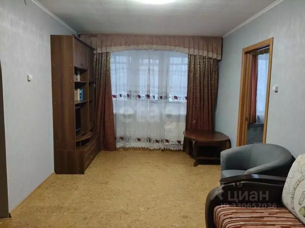 2-к кв. Коми, Сыктывкар Октябрьский просп., 18 (45.0 м) - Фото 2