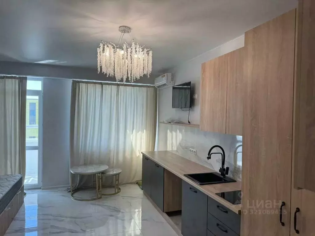 Студия Севастополь ул. Токарева, 18Г (28.3 м) - Фото 0