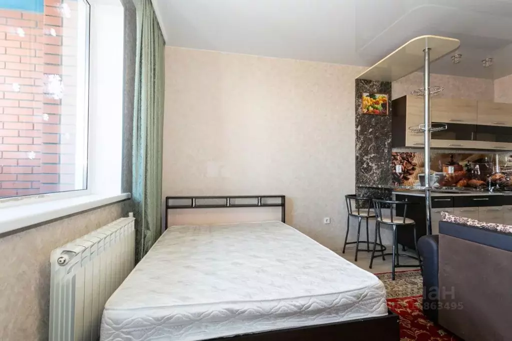 Студия Новосибирская область, Новосибирск ул. Костычева, 40/3 (29.8 м) - Фото 0