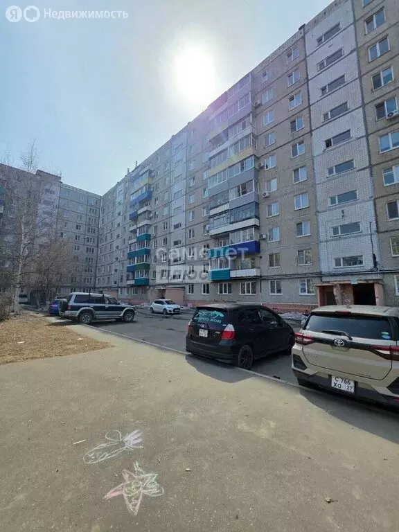 2-комнатная квартира: Комсомольск-на-Амуре, улица Аллея Труда, 57к4 ... - Фото 1