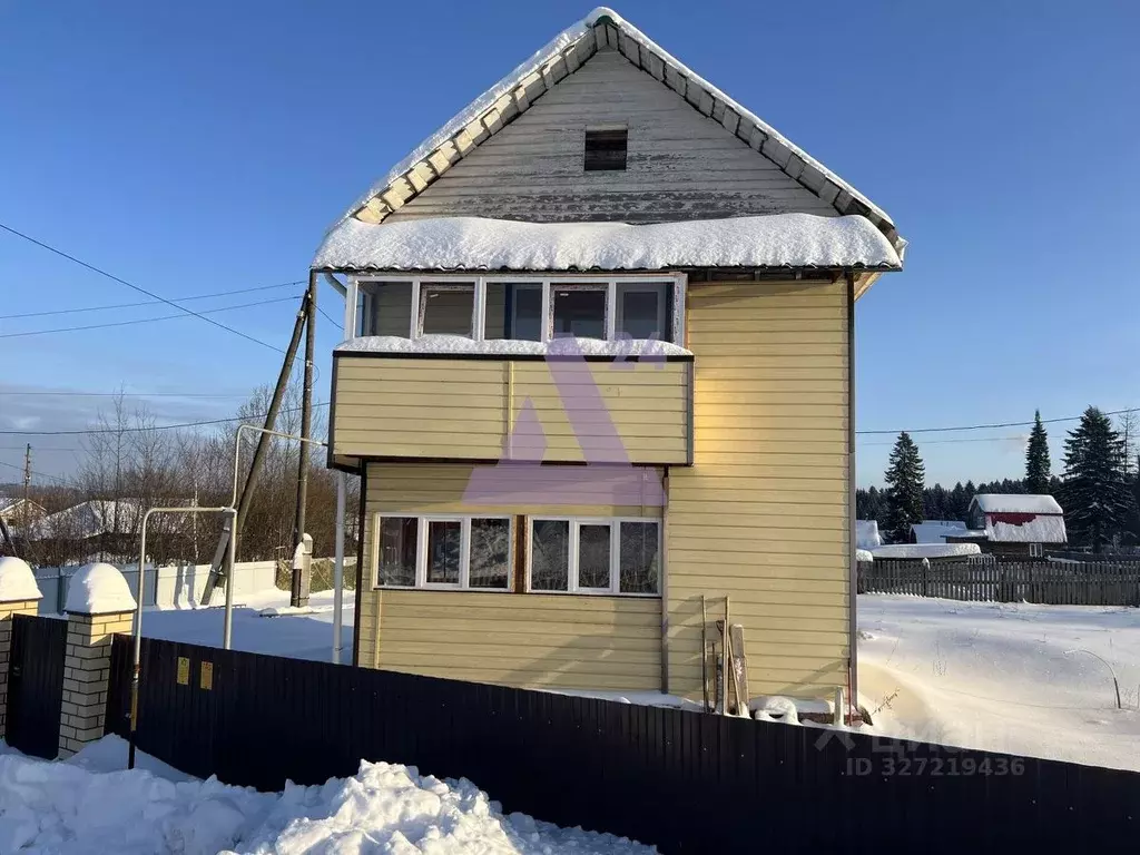 Дом в Пермский край, Нытвенский муниципальный округ, пос. Станции ... - Фото 2