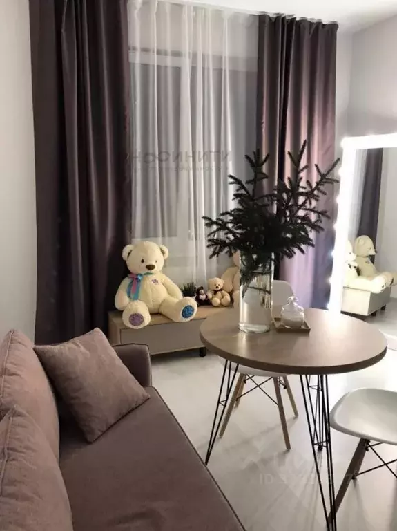 Студия Санкт-Петербург аллея Арцеуловская, 19 (25.5 м) - Фото 1