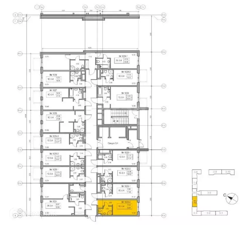 Продаётся квартира-студия, 18.64 м - Фото 1