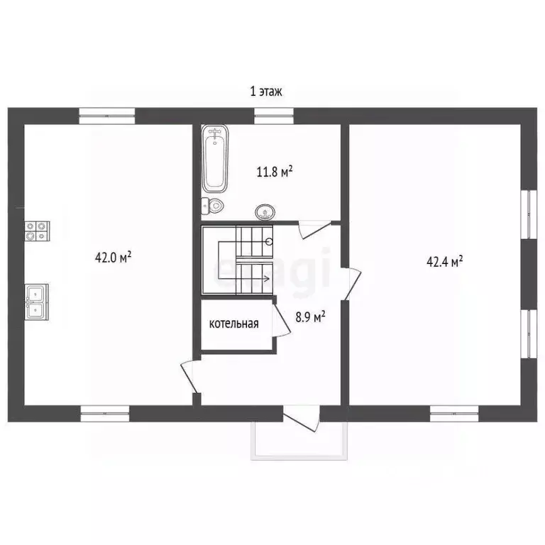 Дом в Ярославская область, Ярославский муниципальный округ, д. Думино ... - Фото 2
