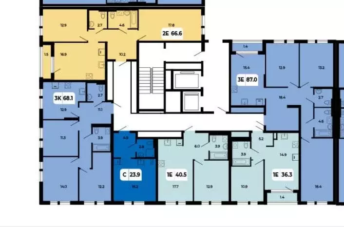 2-к кв. Ростовская область, Аксайский район, Щепкинское с/пос, пос. ... - Фото 2