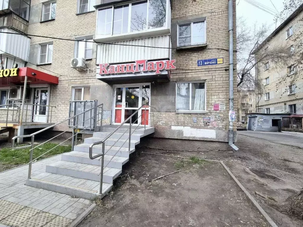 Торговая площадь в Челябинская область, Челябинск ул. Марченко, 13 (75 ... - Фото 1