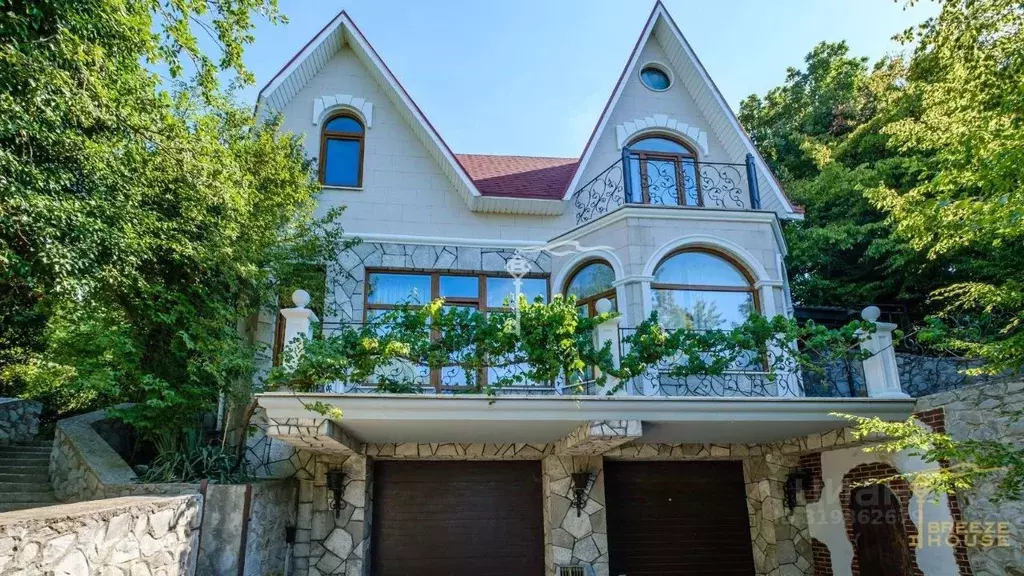 Дом в Крым, Ялта муниципальный округ, Голубой Залив пгт ул. Озерная, ... - Фото 1