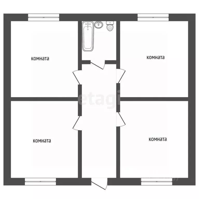 Дом в Московская область, Серпухов городской округ, д. Нефедово ул. ... - Фото 2