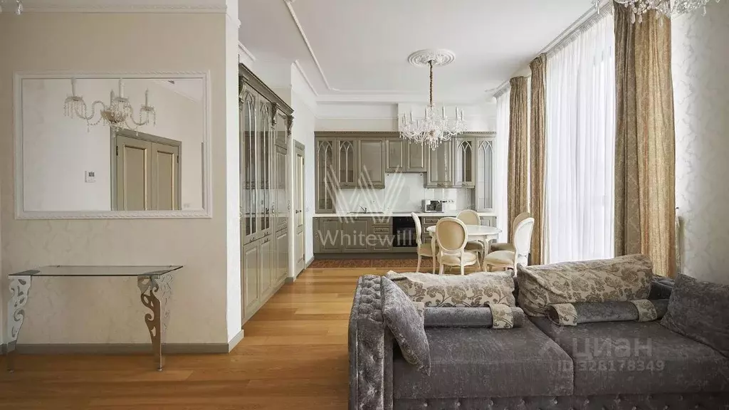 4-к кв. Москва 3-я Фрунзенская ул., 5к1 (177.0 м) - Фото 1