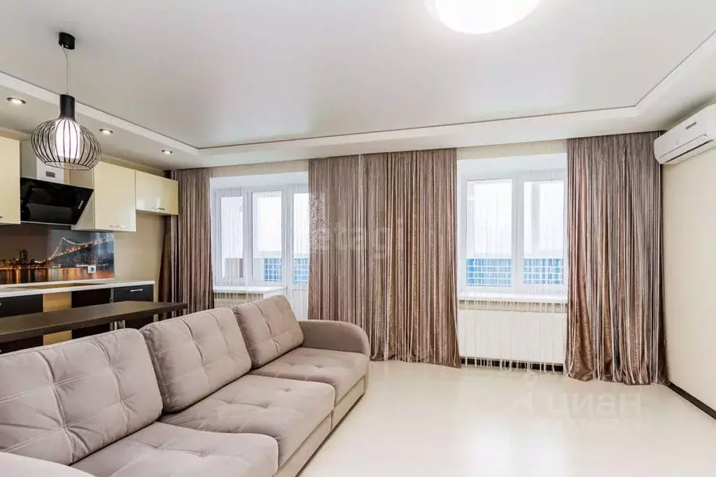 Студия Тюменская область, Тюмень ул. Самарцева, 177 (34.0 м) - Фото 2