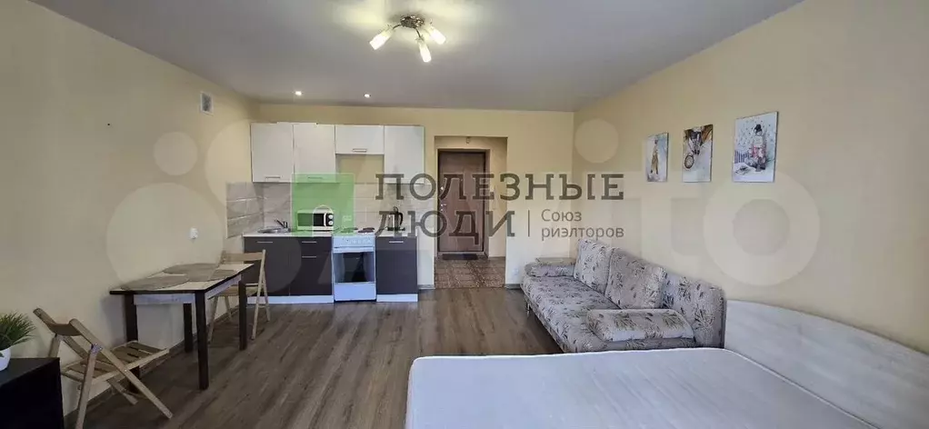 Квартира-студия, 28,3 м, 8/9 эт. - Фото 0