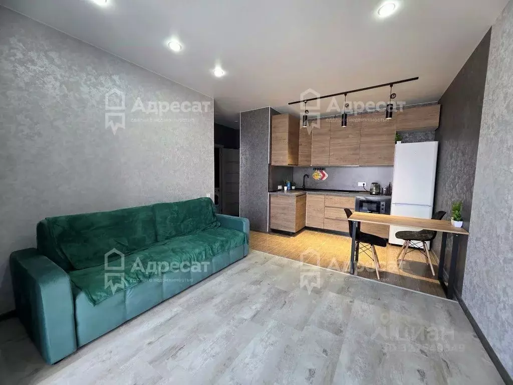 1-к кв. Волгоградская область, Волгоград ул. Владимира Петровского, 4 ... - Фото 1