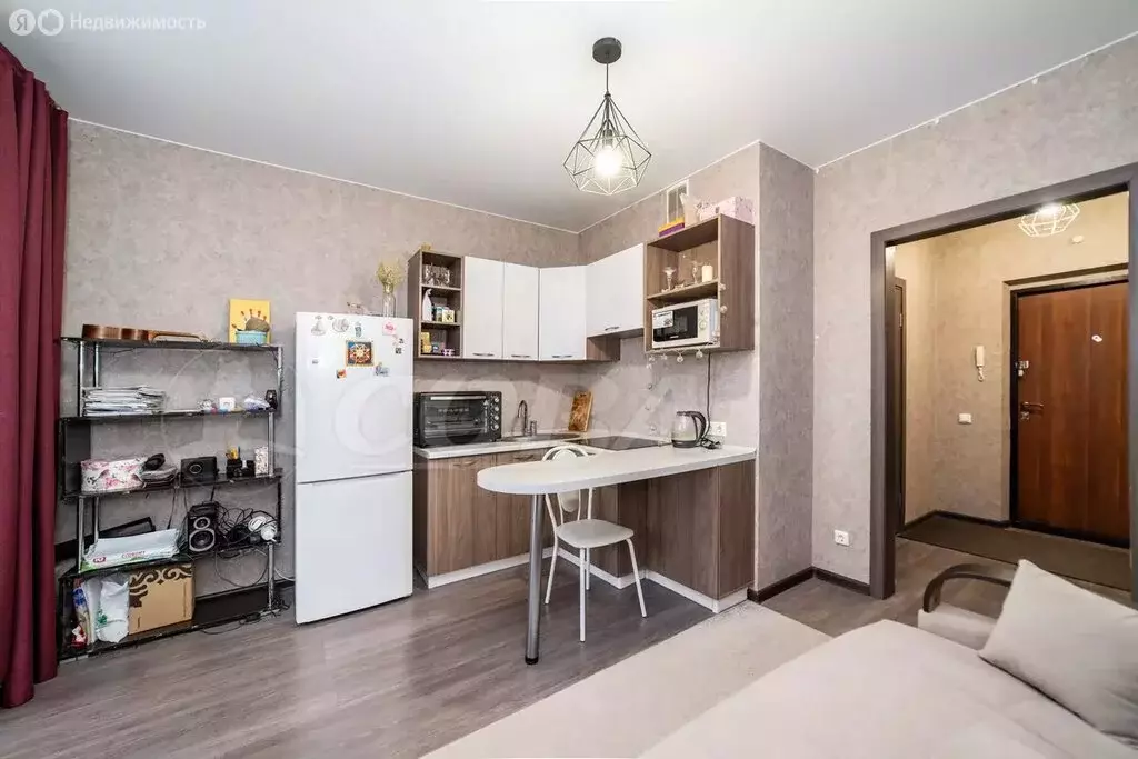Квартира-студия: Тюмень, Верхнетарманская улица, 5 (21.5 м) - Фото 1