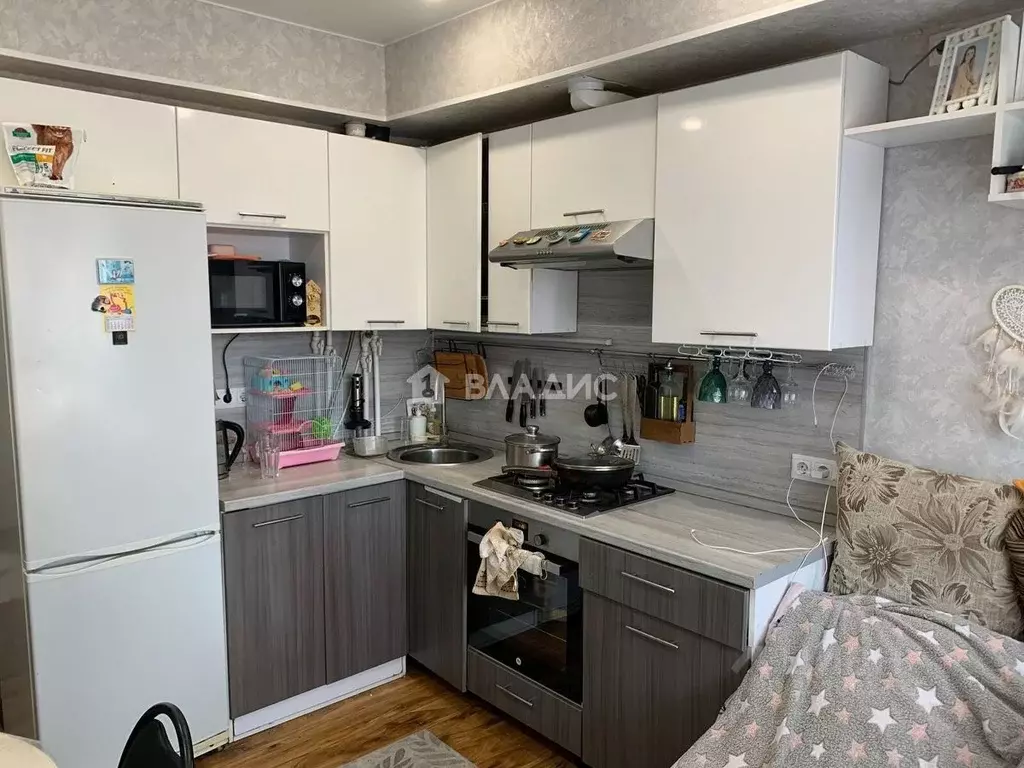 1-к кв. Владимирская область, Владимир Пиганово мкр, ул. Бородинская, ... - Фото 2