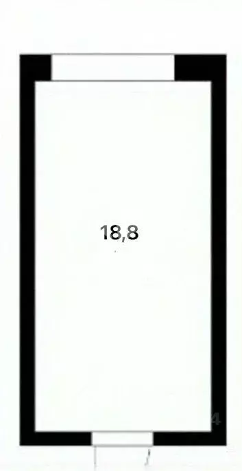 Комната Новосибирская область, Новосибирск ул. Петухова, 53 (18.8 м) - Фото 2