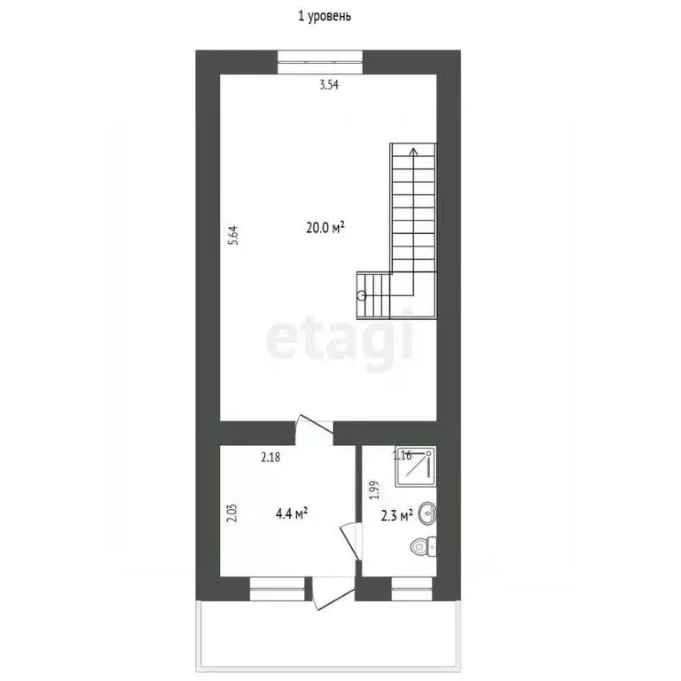 2-к кв. Севастополь ул. Казачья, 23 (45.8 м) - Фото 2