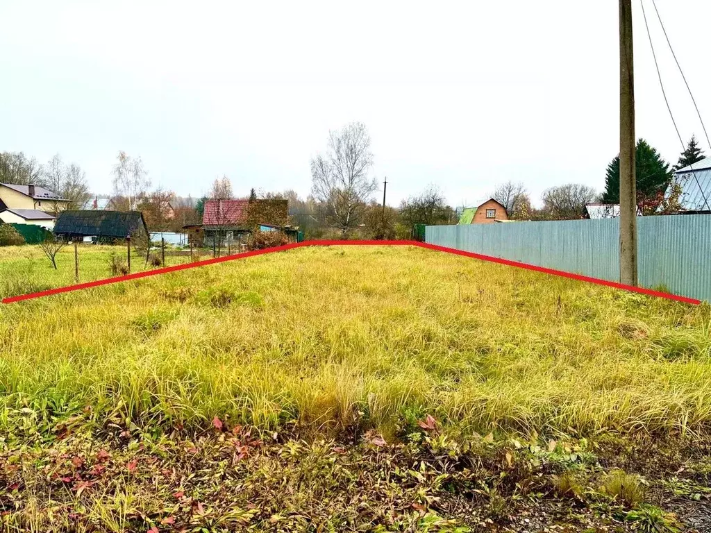 Участок в Московская область, Чехов муниципальный округ, д. Алачково  ... - Фото 1