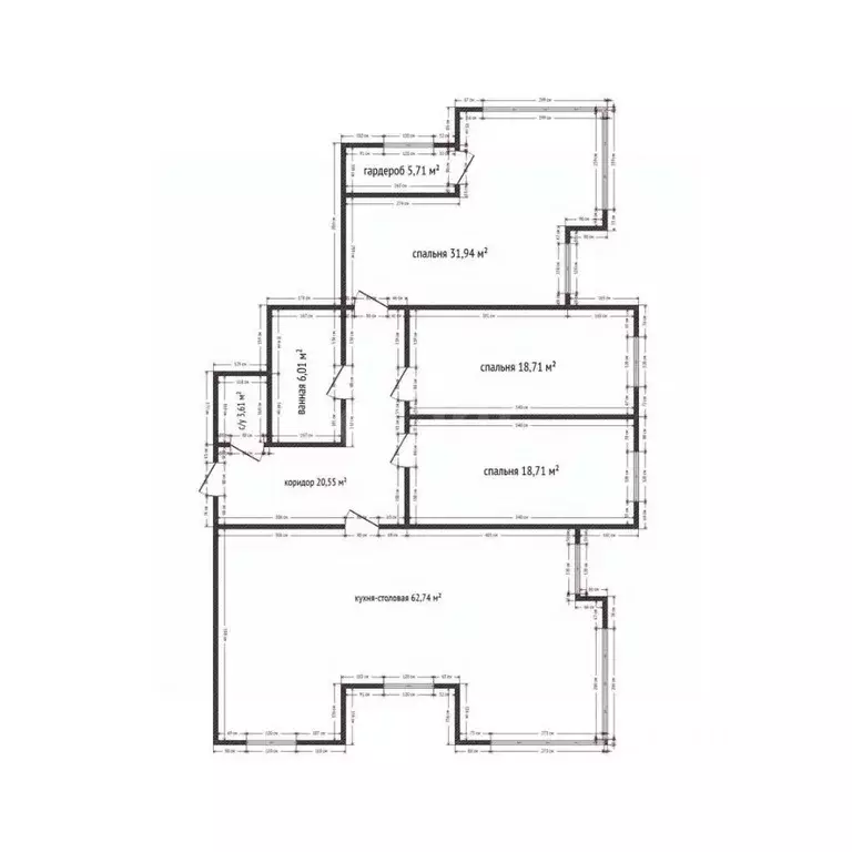 4-к кв. Дагестан, Махачкала просп. Гамидова, 18К (170.0 м) - Фото 2