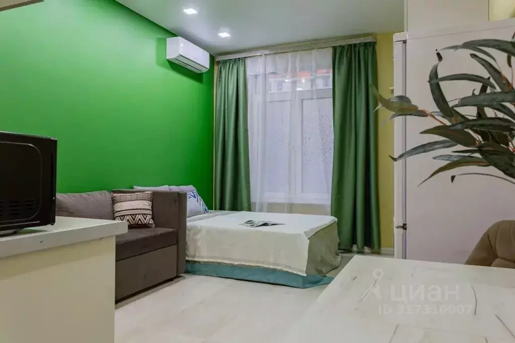 Студия Краснодарский край, Сочи ул. Искры, 88к2 (30.0 м) - Фото 0