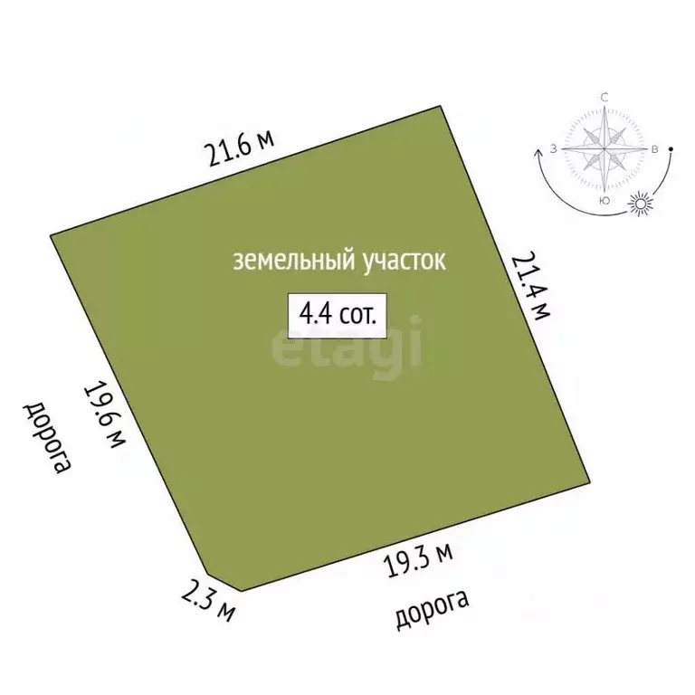 Участок в Тюменская область, Тюмень Электрон СНТ, ул. Вечерняя (4.36 ... - Фото 2