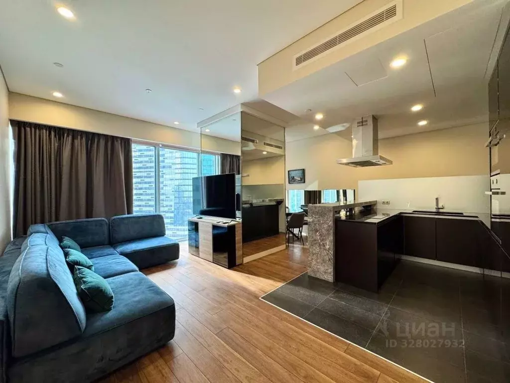 2-к кв. Москва 1-й Красногвардейский проезд, 21с2 (85.7 м) - Фото 1