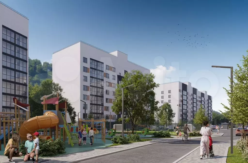 1-к. квартира, 33,7 м, 5/8 эт. - Фото 1