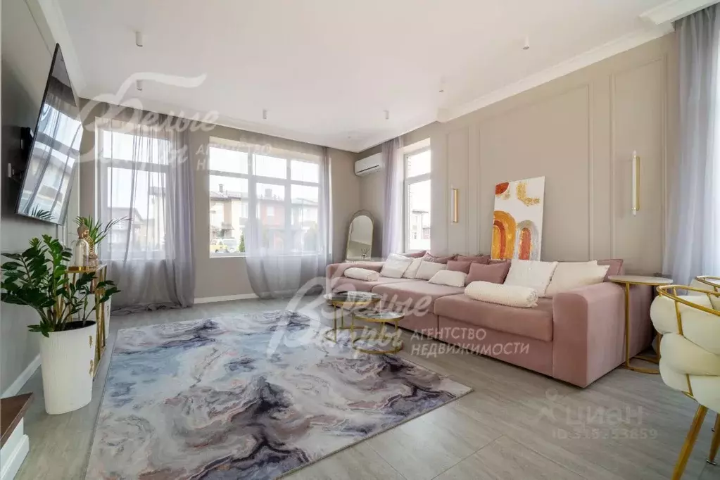 Таунхаус в Москва с. Никольское, ул. Алешинская Долина, 59к2с1 (112 м) - Фото 1