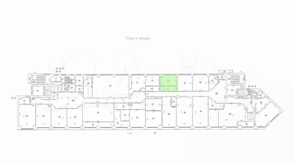 Аренда офиса 39.8 кв.метров, 4 этаж - Фото 0