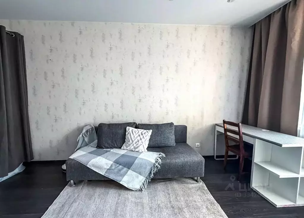 1-к кв. Татарстан, Казань ул. Чингиза Айтматова, 13к2 (42.0 м) - Фото 2