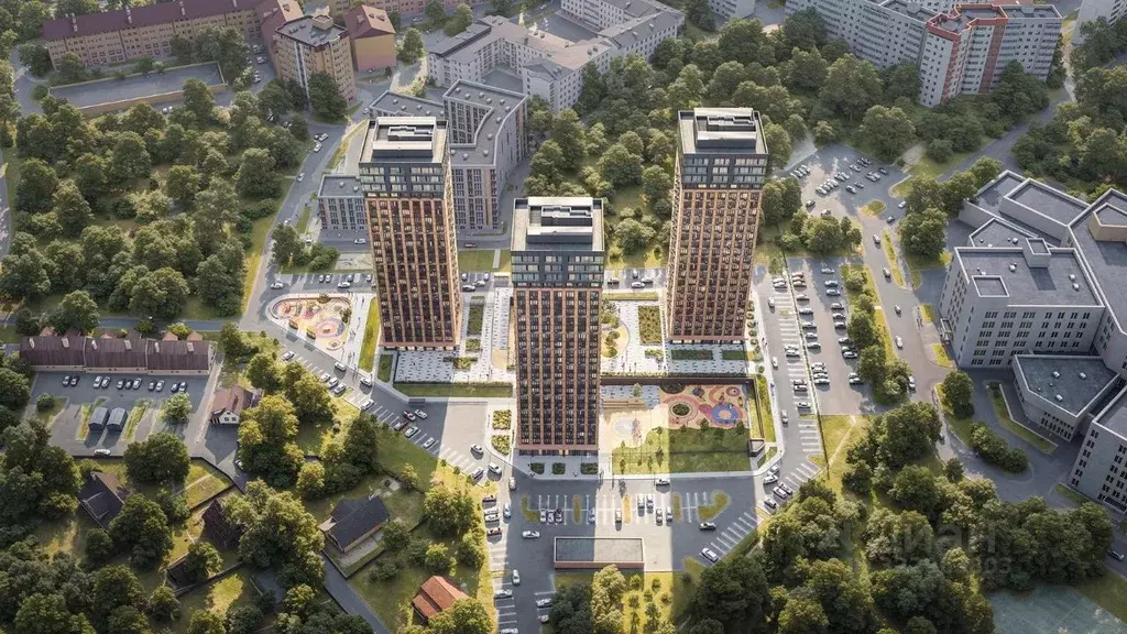 3-к кв. Нижегородская область, Нижний Новгород KM Печерский жилой ... - Фото 2