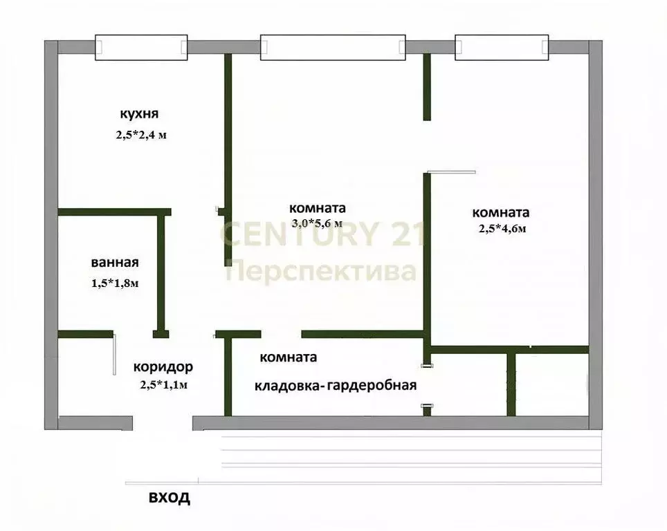 2-комнатная квартира: Москва, улица Паперника, 19 (41 м) - Фото 2