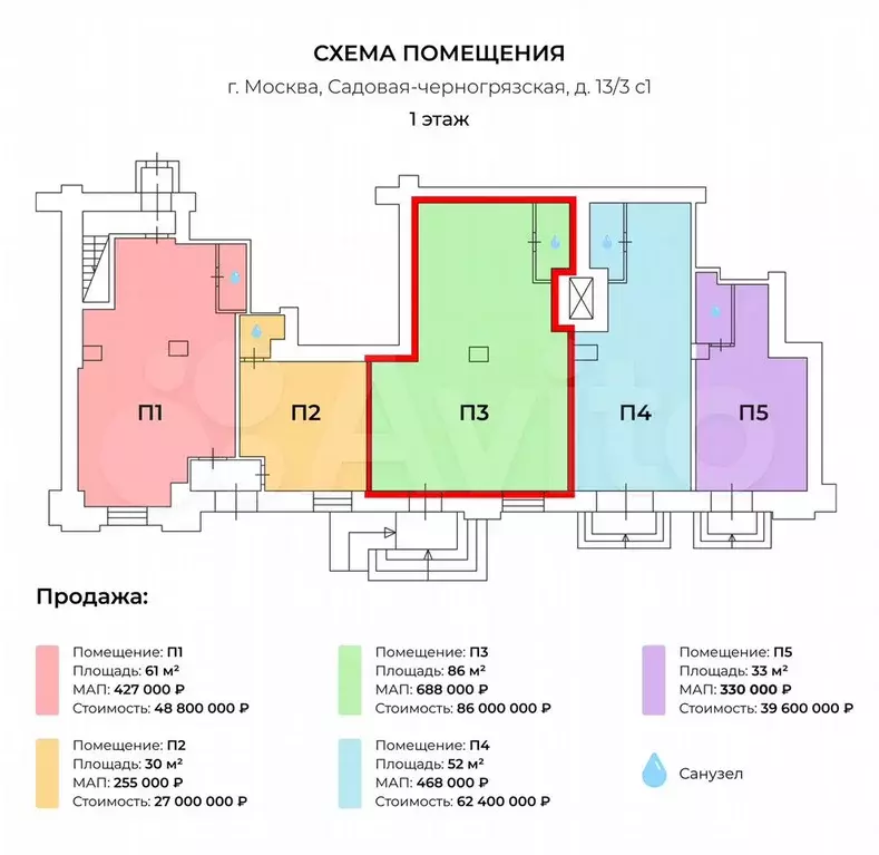 Продам помещение для любого бизнеса в центре Москв - Фото 0