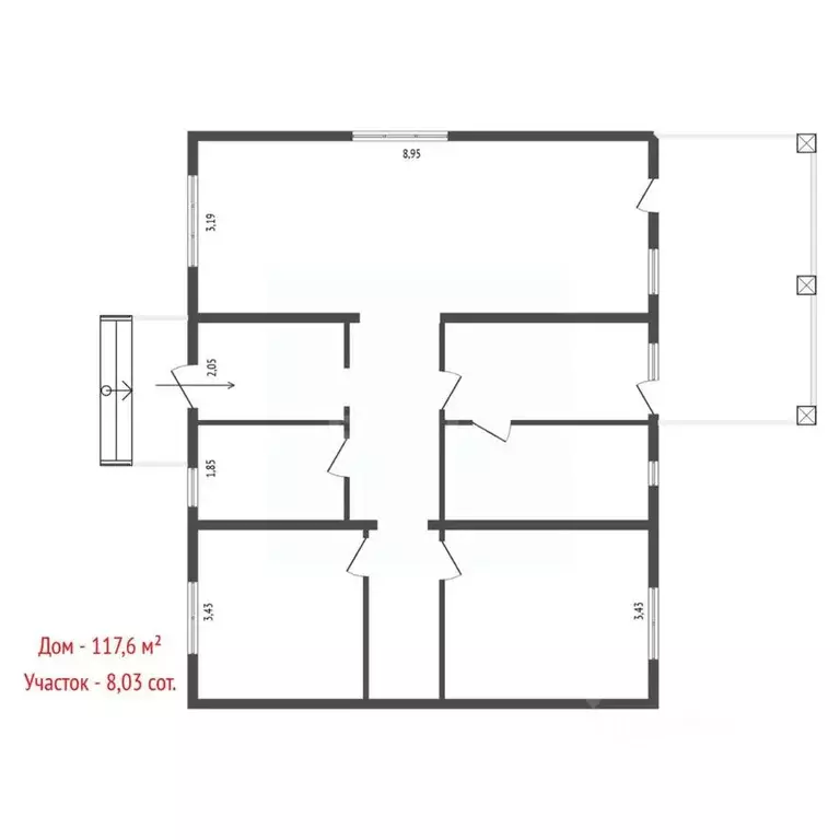 Дом в Свердловская область, Белоярский муниципальный округ, Солнечная ... - Фото 2