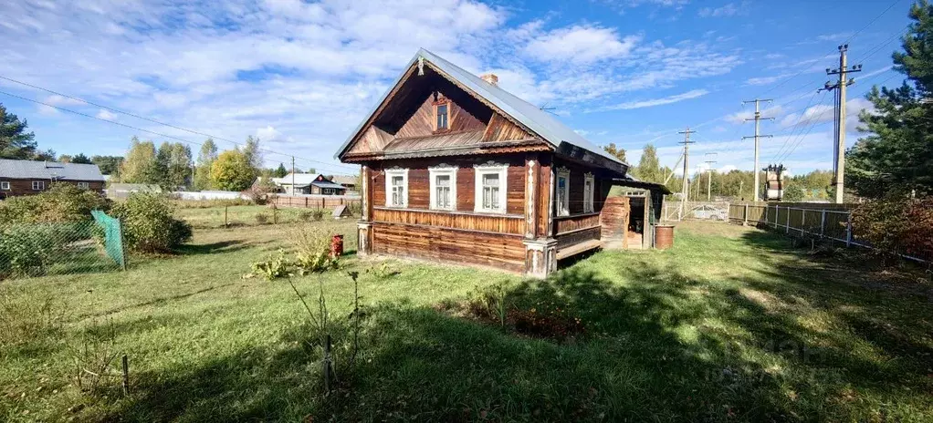 Дом в Вологодская область, Кадуйский муниципальный округ, д. Ямышево ... - Фото 0