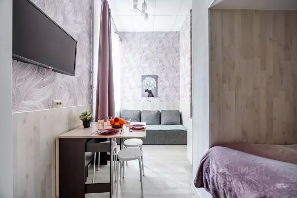 Студия Санкт-Петербург Можайская ул., 2 (17.0 м) - Фото 2