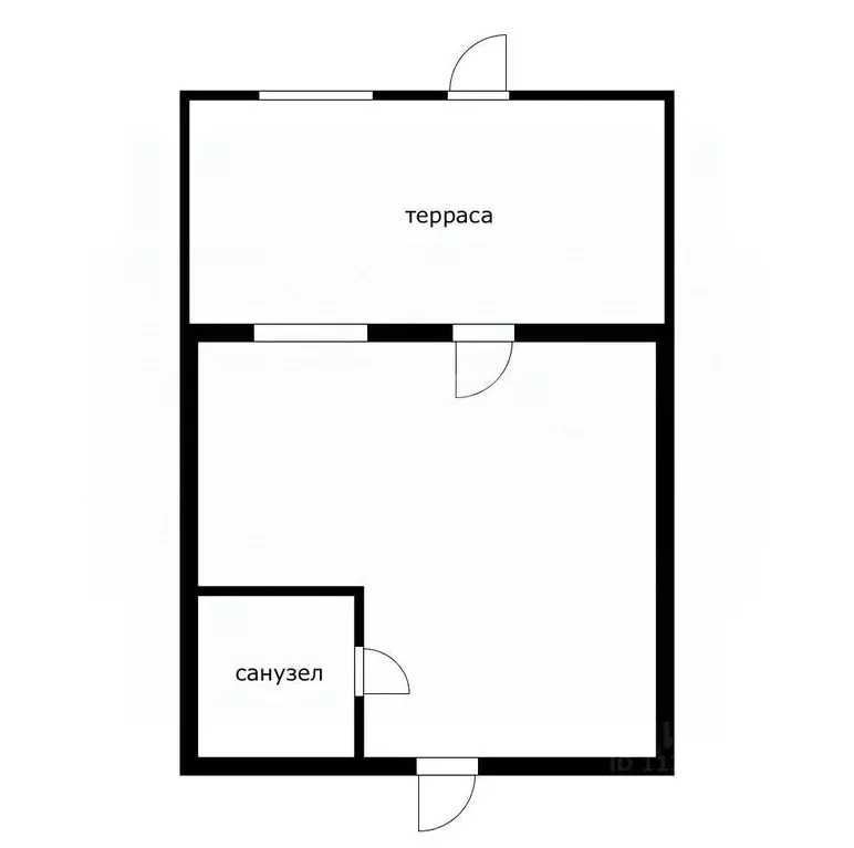 Студия Краснодарский край, Сочи Главная ул., 45 (33.0 м) - Фото 2