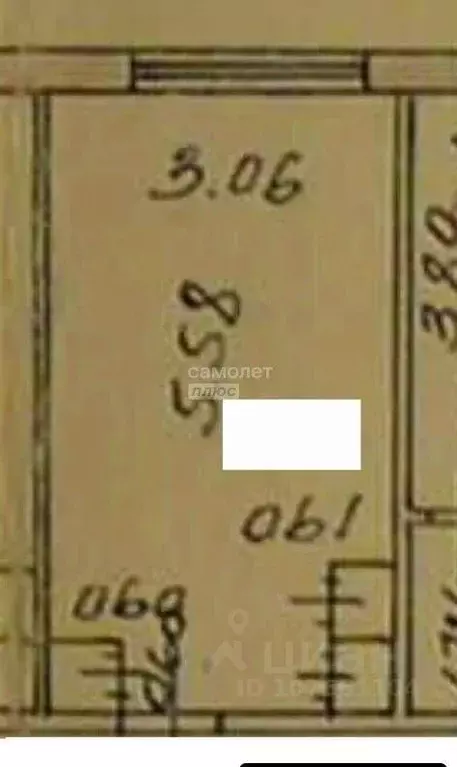 1-к кв. Липецкая область, Липецк Осенний проезд, 8 (17.0 м) - Фото 2