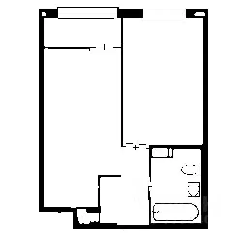 1-к кв. Ленинградская область, Гатчина ул. Авиатриссы Зверевой, 14 ... - Фото 2