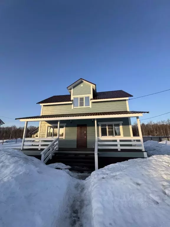 Дом в Тульская область, Заокский район, Демидовское с/пос, с. Домнино ... - Фото 1