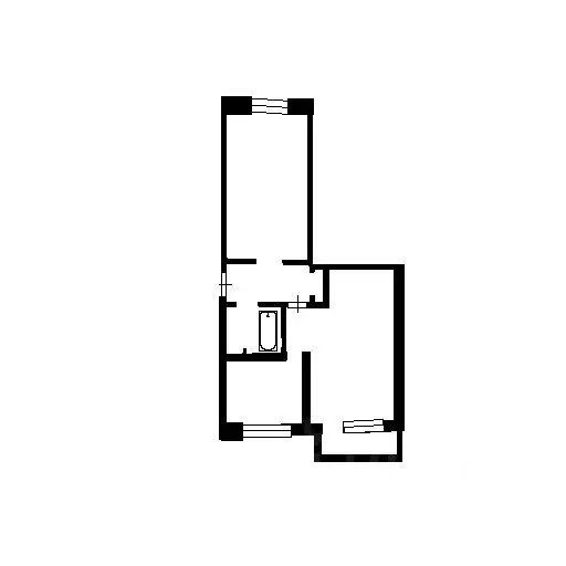 2-к кв. Новосибирская область, Новосибирск Степная ул., 60 (45.0 м) - Фото 2